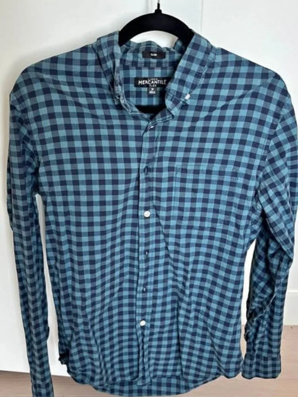 J.Crew Men's Slim Fit Stretch Button Down Shirt
